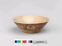 五彩囍字碗藏品圖，第11張